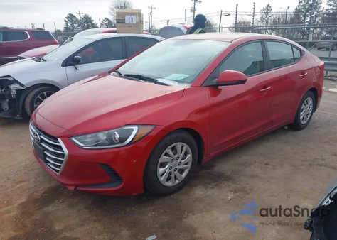 2017 Hyundai Elantra Se from USA, damaged, VIN 5NPD74LF6HH184508